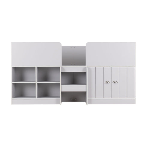 Orlando Low Sleeper Bed - Dove Grey